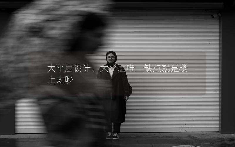 大平層設(shè)計、大平層唯一缺點就是樓上太吵